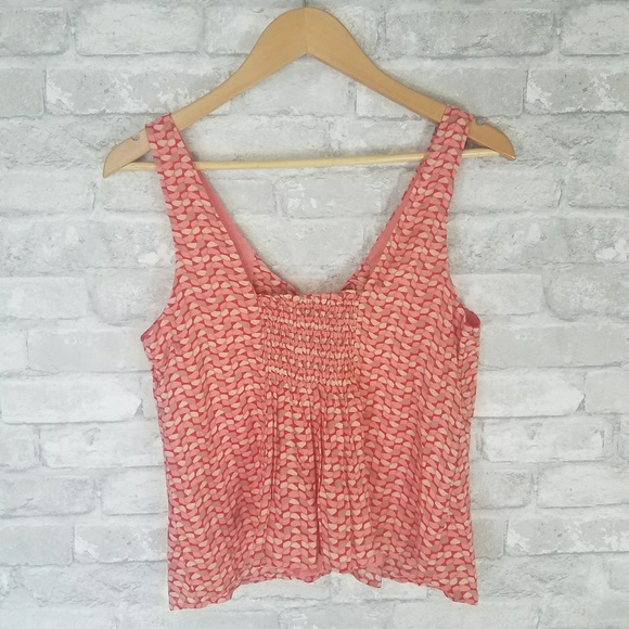 Maeve Verena Tie-Front Blouse in Orange - Picture 5 of 7